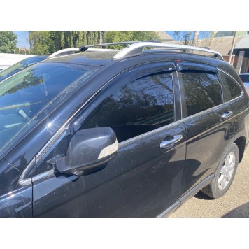 Дефлектори вікон Honda CR-V 2007-2012 накладні (DEFL) Q2-3